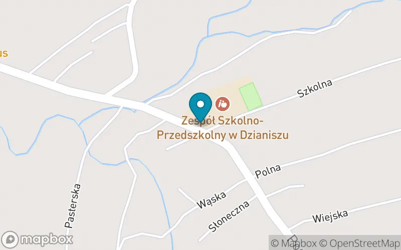Lokalizacja: Szkoła Podstawowa w Dzianiszu