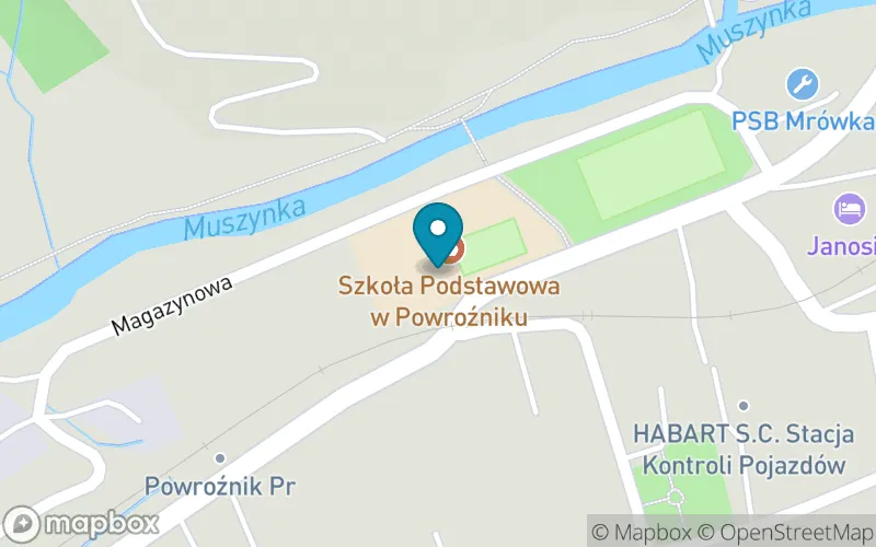 Lokalizacja: Szkoła Podstawowa w Powroźniku