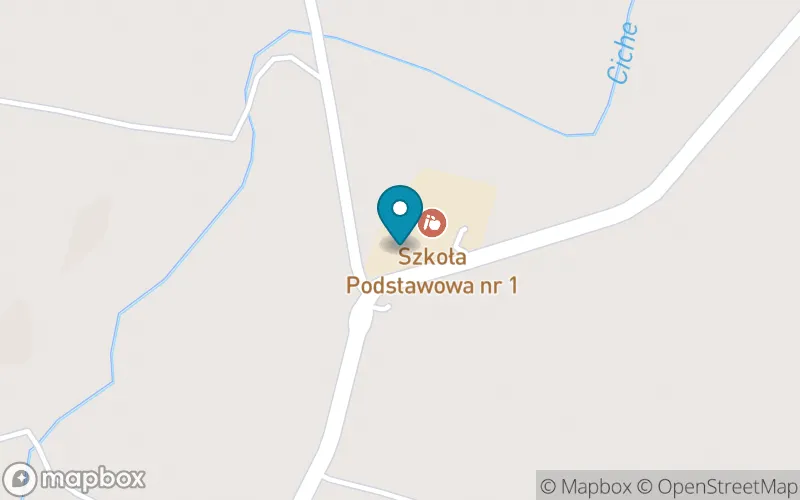 Lokalizacja: Szkoła Podstawowa nr 1 im. Bohaterów Westerplatte w Cichem