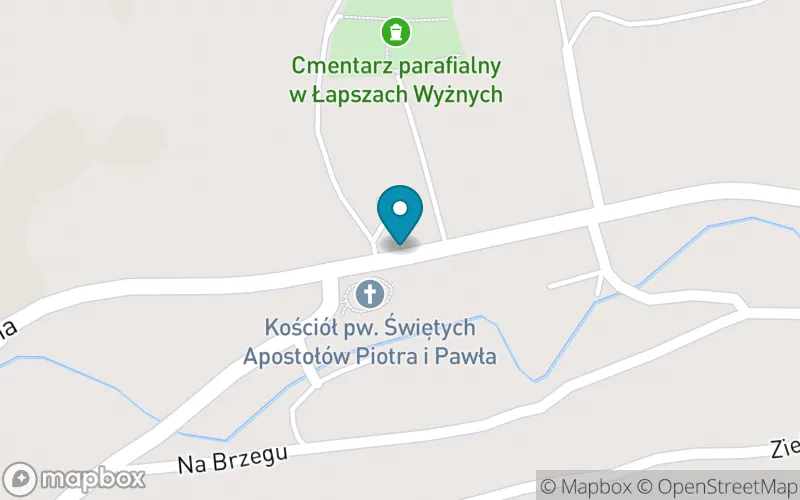 Lokalizacja: Szkoła Podstawowa im. Błogosławionego Jana Pawła II w Łapszach Wyżnych