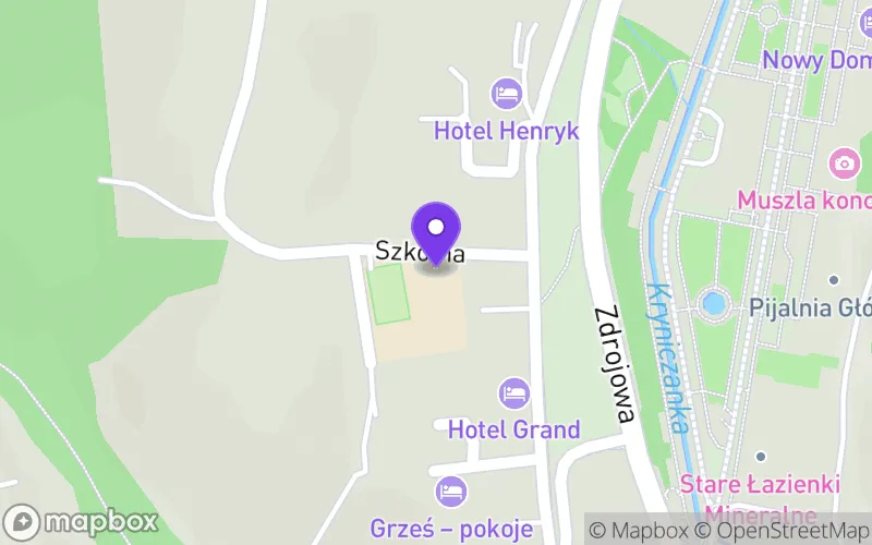Lokalizacja: Branżowa Szkoła I Stopnia w Krynicy Zdroju Izby Rzemiosła i Przedsiębiorczości w Nowym Sączu