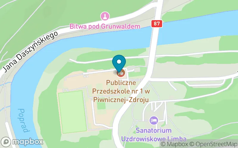 Lokalizacja: Szkoła Podstawowa nr 1 w Piwnicznej - Zdroju