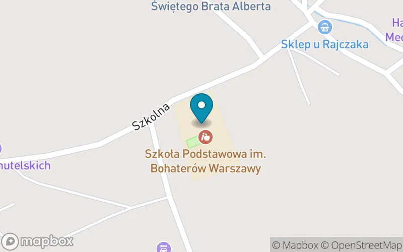 Lokalizacja: Szkoła Podstawowa im. Bohaterów Warszawy w Grywałdzie