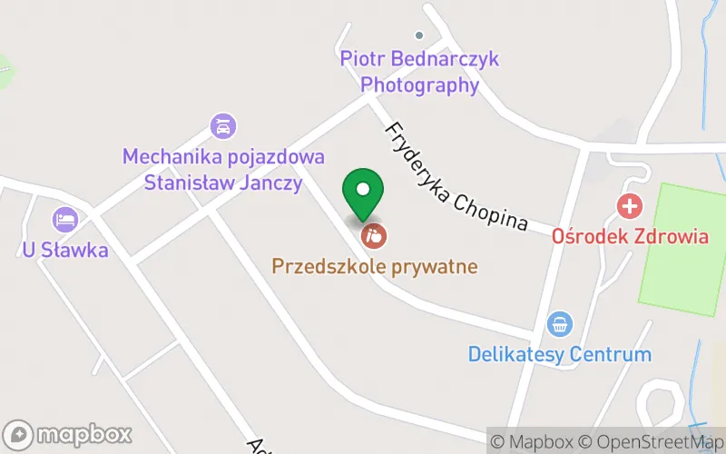 Lokalizacja: Pphu Prywatne Niepubliczne Przedszkole