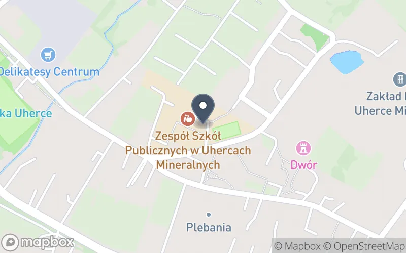 Lokalizacja: Zespół Szkół Publicznych w Uhercach Mineralnych
