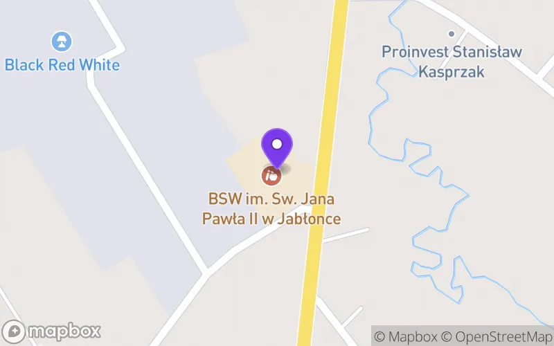 Lokalizacja: Branżowa Szkoła Wielozawodowa I Stopnia im. Św. Jana Pawła II w Jabłonce