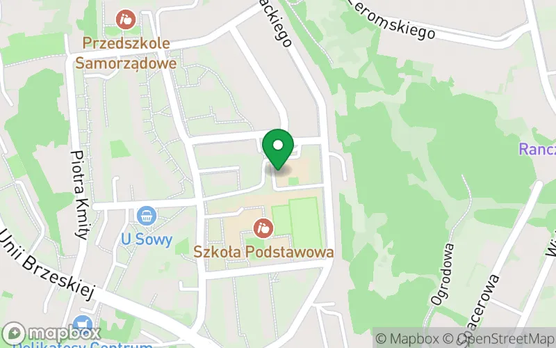 Lokalizacja: Przedszkole Specjalne w Lesku