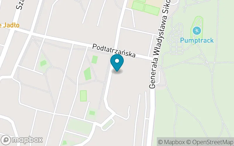 Lokalizacja: Szkoła Specjalna Przysposabiająca do Pracy w Nowym Targu