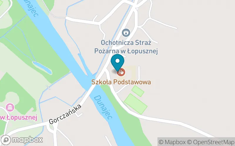 Lokalizacja: Szkoła Podstawowa im. Kazimierza Przerwy-Tetmajera w Łopusznej