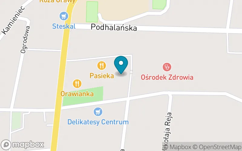 Lokalizacja: Orawska Samorządowa Szkoła Muzyczna I Stopnia w Jabłonce