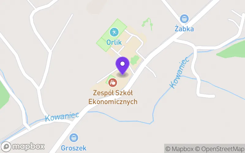 Lokalizacja: Technikum nr 2 w Zespole Szkół Ekonomicznych w Nowym Targu