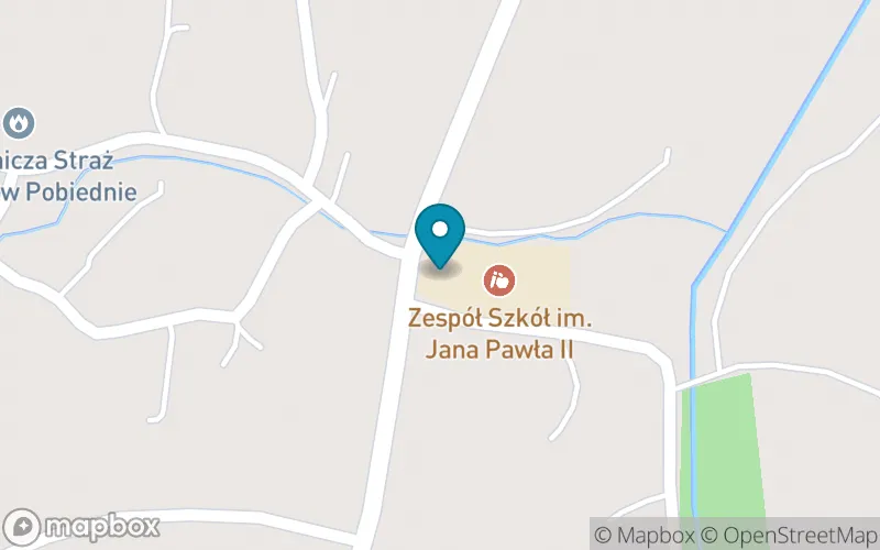 Lokalizacja: Szkoła Podstawowa w Zespole Szkół im. Jana Pawła II w Pobiednie