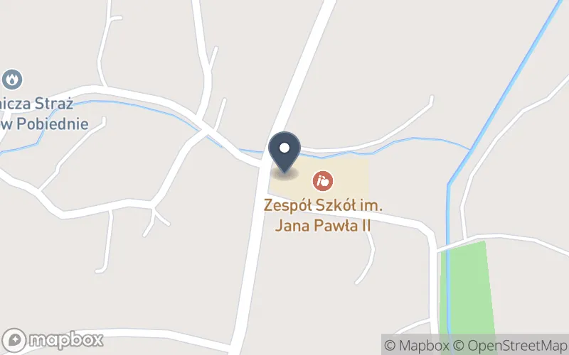 Lokalizacja: Zespół Szkół im. Jana Pawła II w Pobiednie