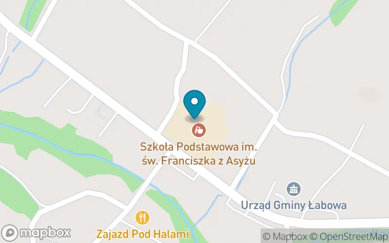 Lokalizacja: Szkoła Podstawowa im. Św. Franciszka z Asyżu w Łabowej