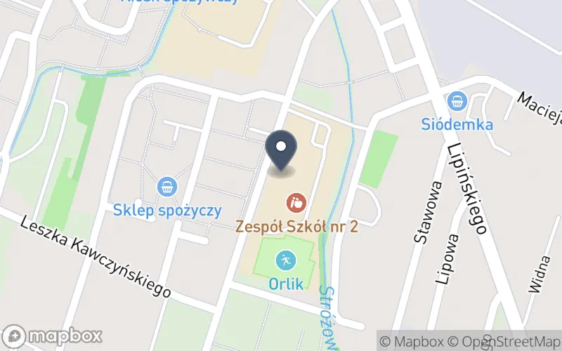 Lokalizacja: Zespół Szkół nr 2 im. Grzegorza z Sanoka w Sanoku