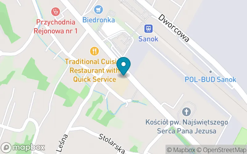Lokalizacja: Szkoła Podstawowa nr 5 Specjalna w Sanoku
