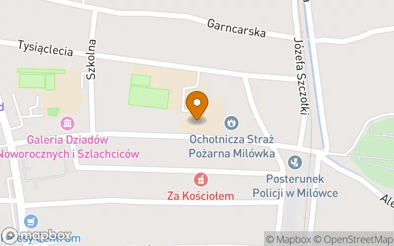 Lokalizacja: Szkoła Policealna dla Dorosłych w Milówce