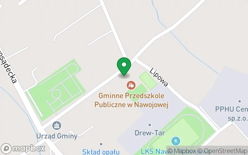 Lokalizacja: Gminne Przedszkole Publiczne w Nawojowej