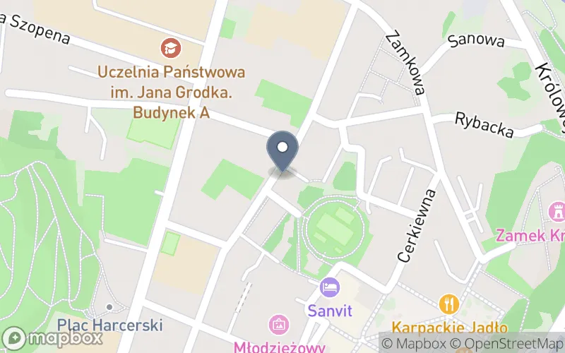 Lokalizacja: Cech Rzemiosł Różnych w Sanoku