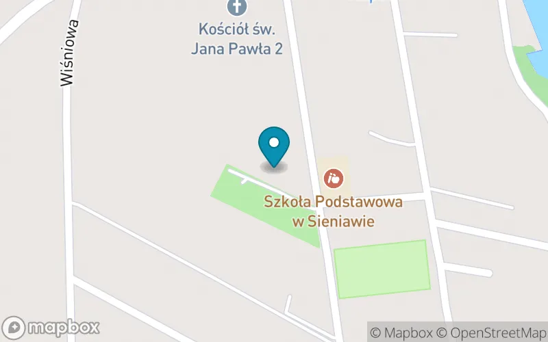 Lokalizacja: Szkoła Podstawowa im. Wandy Półtawskiej w Sieniawie
