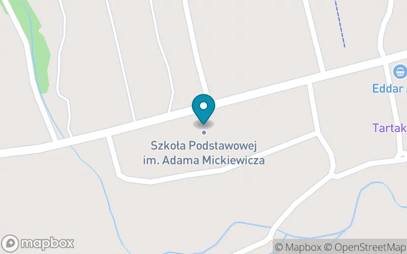 Lokalizacja: Szkoła Podstawowa im. Adama Mickiewicza w Binczarowej
