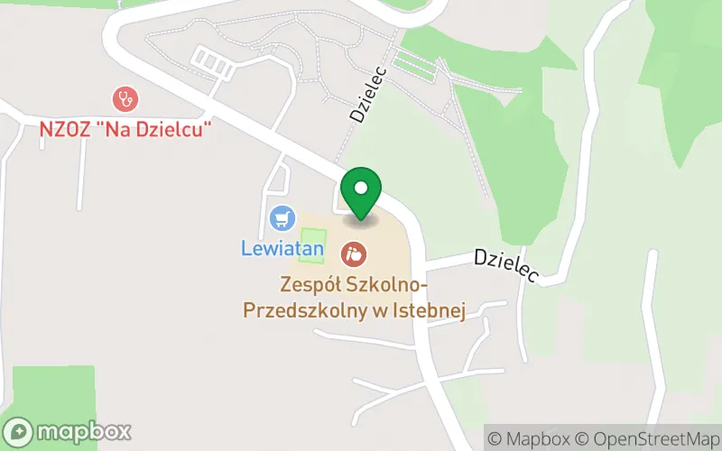 Lokalizacja: Gminne Przedszkole w Istebnej