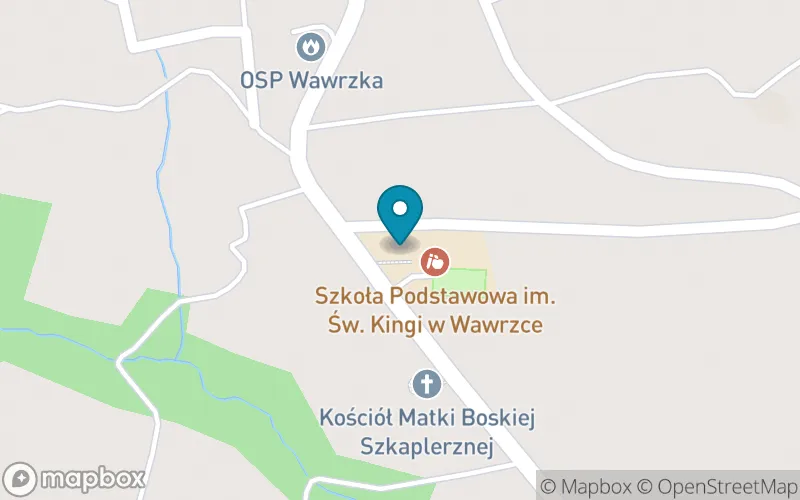 Lokalizacja: Szkoła Podstawowa im. Św. Kingi w Wawrzce