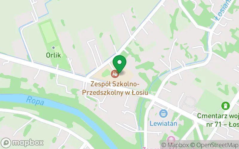 Lokalizacja: Gminne Przedszkole w Łosiu