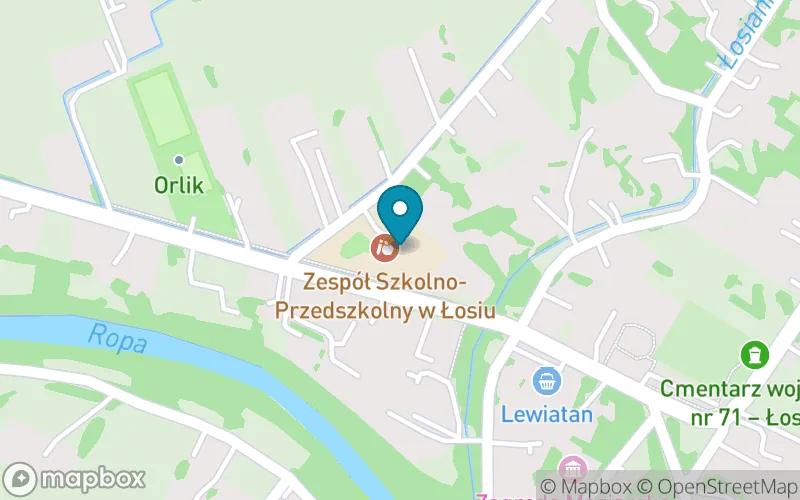 Lokalizacja: Szkoła Podstawowa w Łosiu