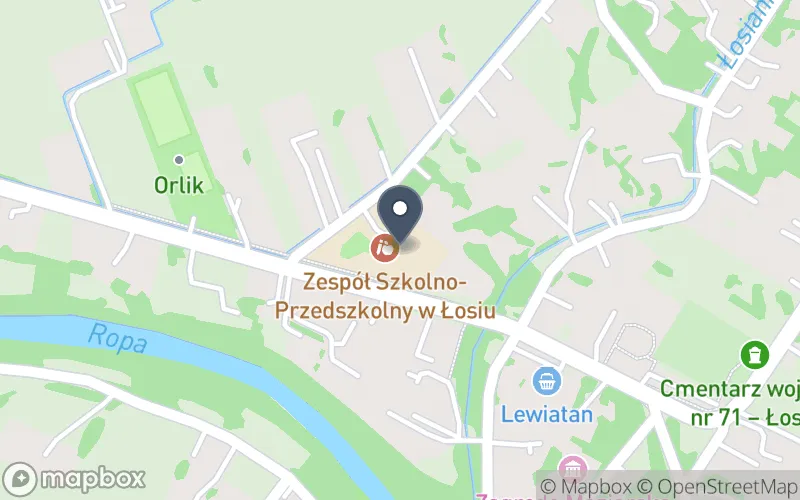 Lokalizacja: Zespół Szkolno - Przedszkolny w Łosiu