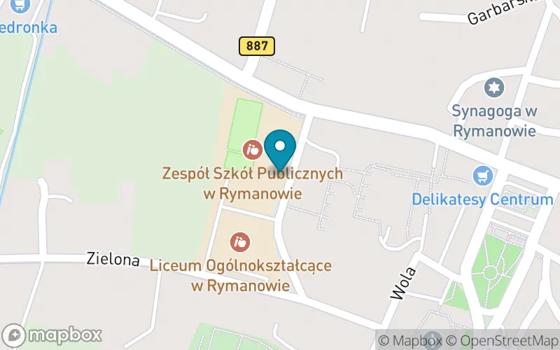 Lokalizacja: Zespół Szkół Publicznych Szkoła Muzyczna I Stopnia w Rymanowie