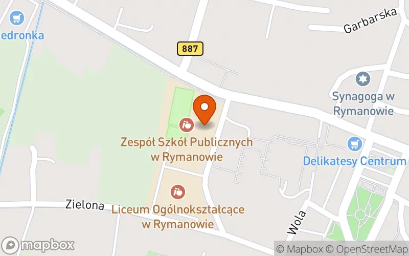 Lokalizacja: Gminny Żłobek w Rymanowie (Zespół Żłobków Gminy Rymanów)