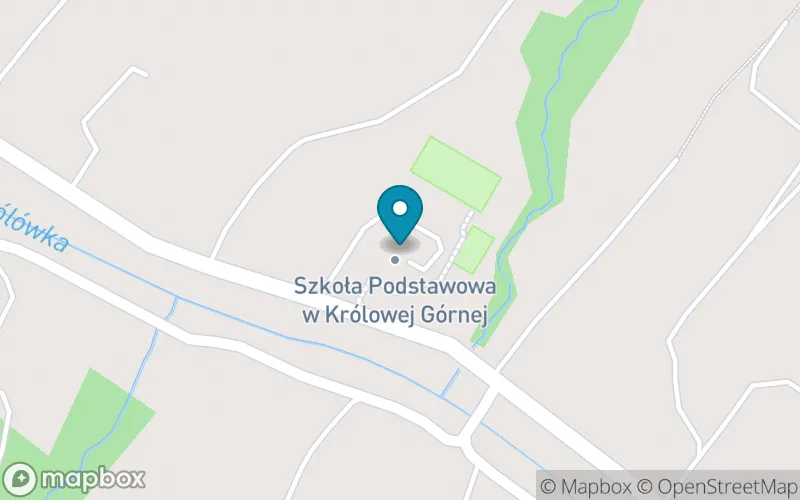 Lokalizacja: Szkoła Podstawowa im. Wincentego Witosa w Królowej Górnej