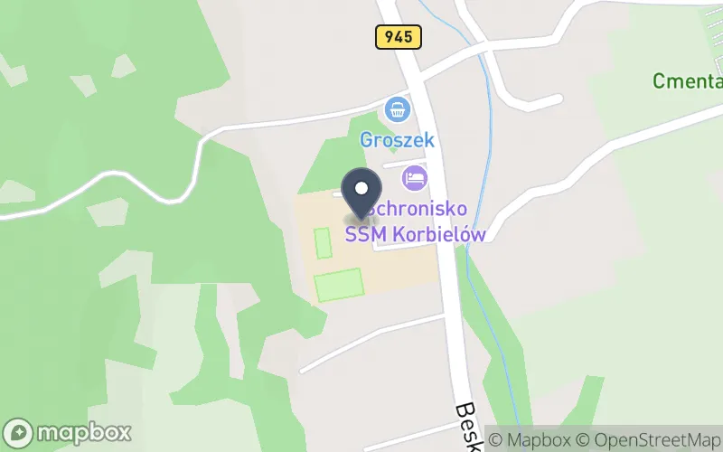 Lokalizacja: Zespół Szkół nr 5 w Korbielowie