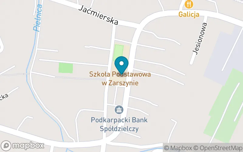 Lokalizacja: Szkoła Podstawowa im. Kuriera Jana Łożańskiego w Zarszynie