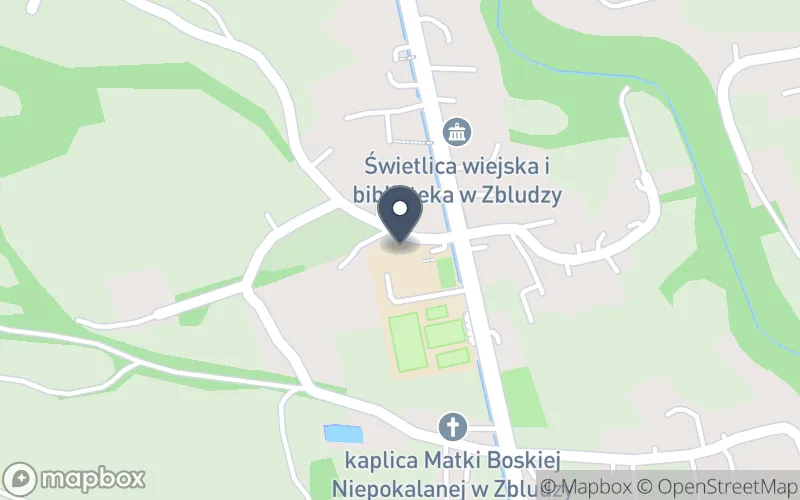 Lokalizacja: Zespół Szkoły i Przedszkola w Zbludzy
