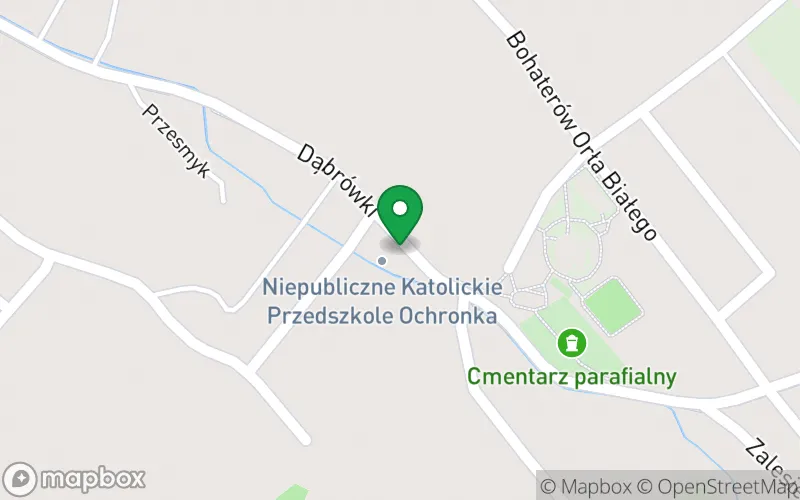 Lokalizacja: Niepubliczne Katolickie Przedszkole "Ochronka" im. Bł. Edmunda Bojanowskiego w Nowym Sączu