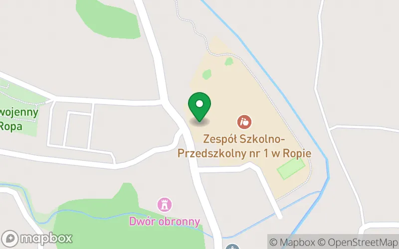 Lokalizacja: Gminne Przedszkole w Ropie