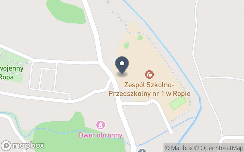 Lokalizacja: Zespół Szkolno-Przedszkolny nr 1 w Ropie