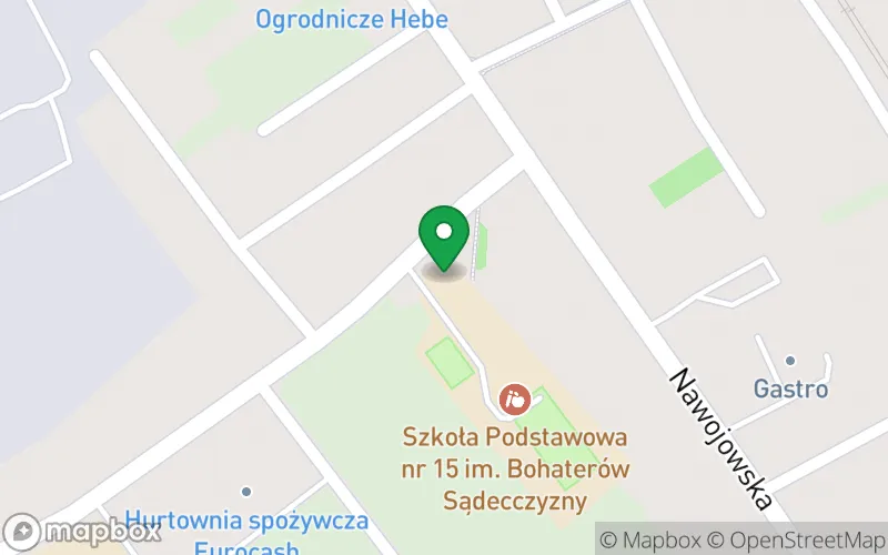 Lokalizacja: Miejskie Przedszkole nr 15 w Nowym Sączu