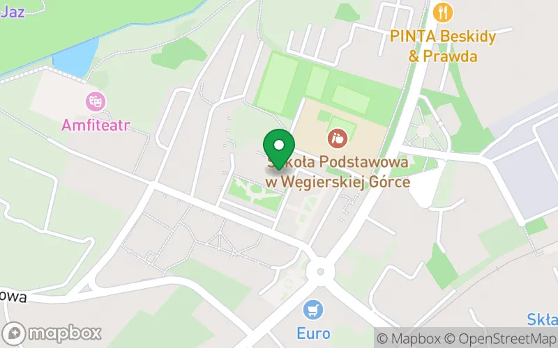 Lokalizacja: Przedszkole "Zaczarowany Las" w Węgierskiej Górce