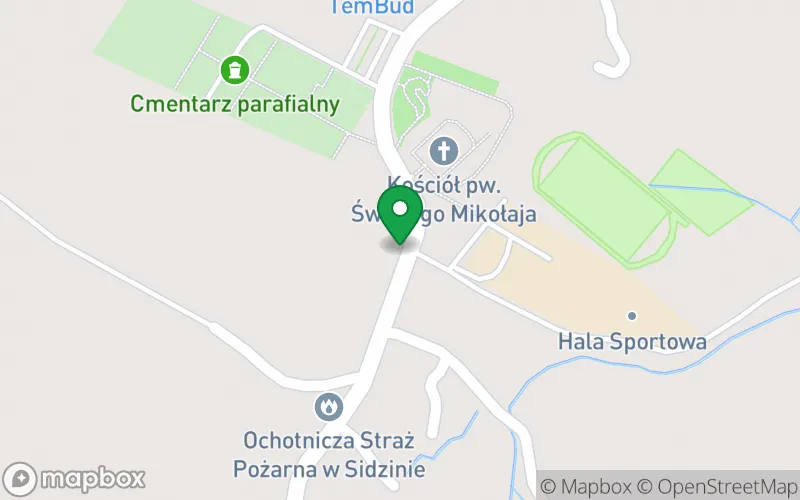 Lokalizacja: Przedszkole Publiczne w Sidzinie