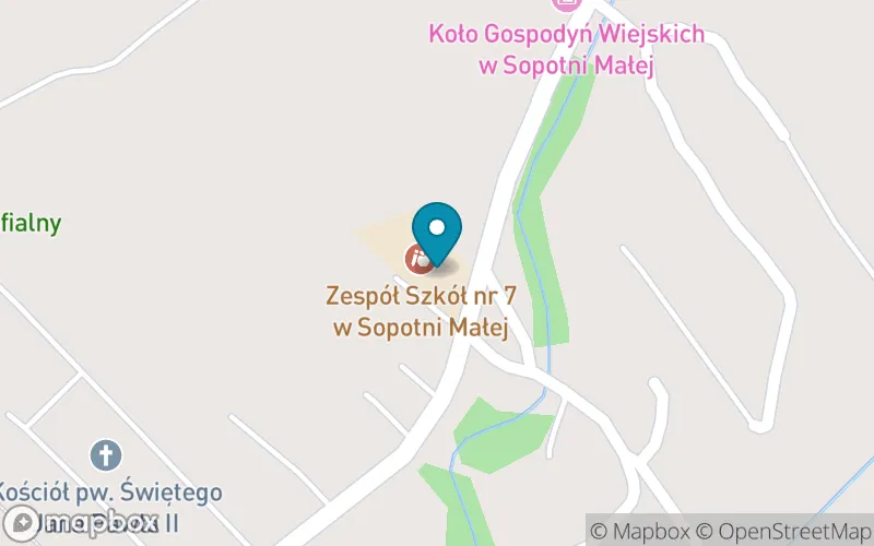 Lokalizacja: Zespół Szkół Nr6-Szkoła Podstawowa w Sopotni Małej