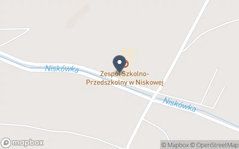 Lokalizacja: Zespół Szkolno-Przedszkolny w Niskowej