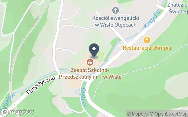 Lokalizacja: Zespół Szkolno - Przedszkolny nr 1 w Wiśle