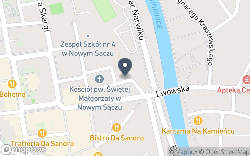Lokalizacja: Zespół Szkół Katolickich im. Bł. Piotra Jerzego Frassati w Nowym Sączu