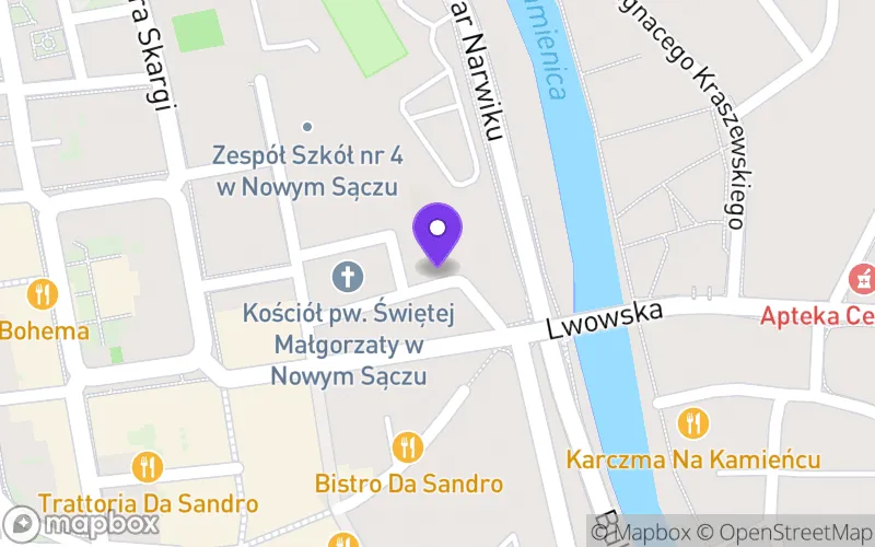 Lokalizacja: Katolicka Niepubliczna Ogólnokształcąca Szkoła Muzyczna II St. im. Bł. Piotra Frassati w Nowym Sączu