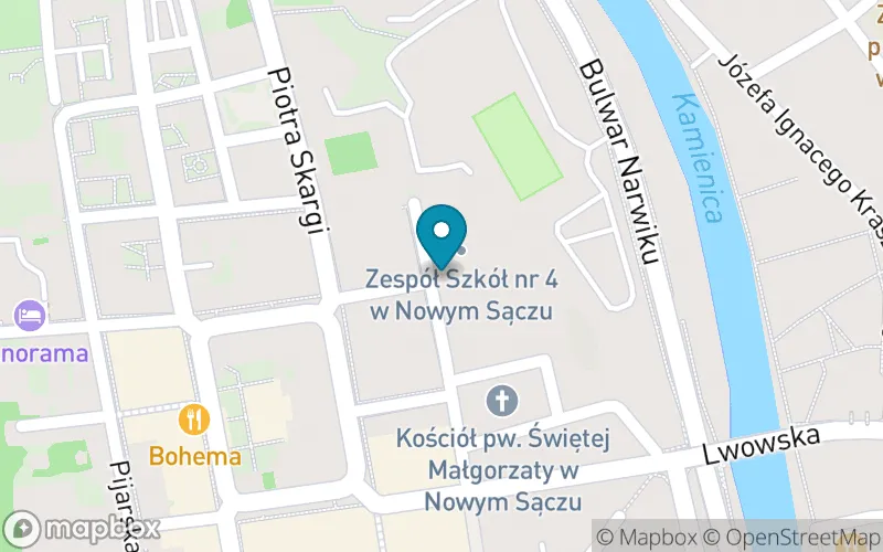 Lokalizacja: Katolicka Niepubliczna Ogólnokształcąca Szkoła Muzyczna i St. w Nowym Sączu
