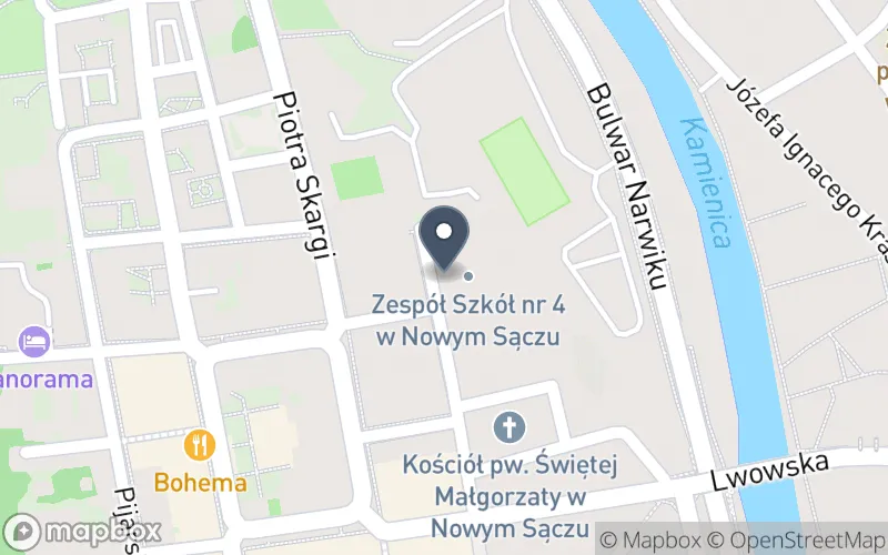Lokalizacja: Zespół Szkół nr 4 w Nowym Sączu