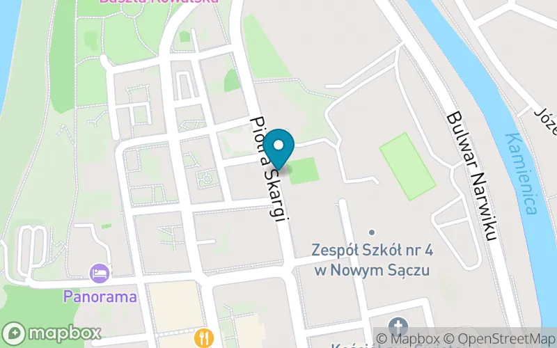 Lokalizacja: Niepubliczna Szkoła Podstawowa Jezuitów w Nowym Sączu